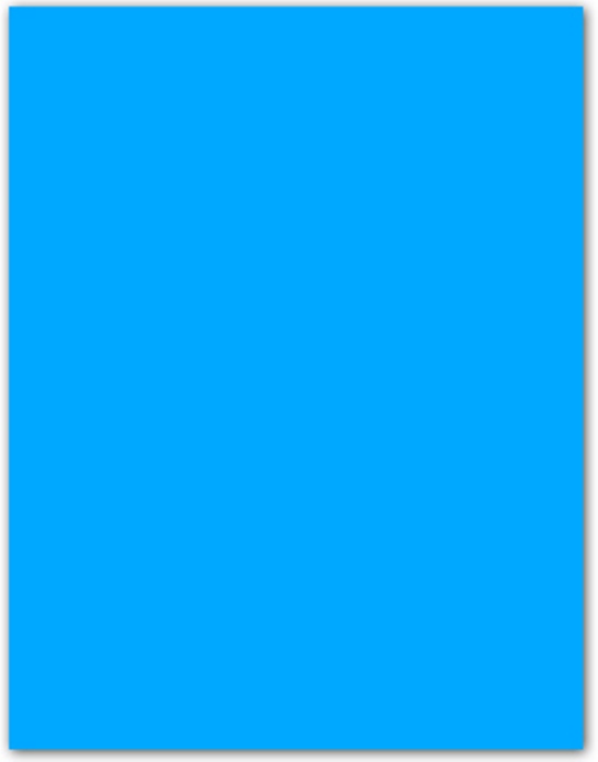 Cartulina IRIS 50x65 185g azul maldivas Paquete 25