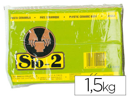 Arcilla SIO-2 paquete 1.5 kg