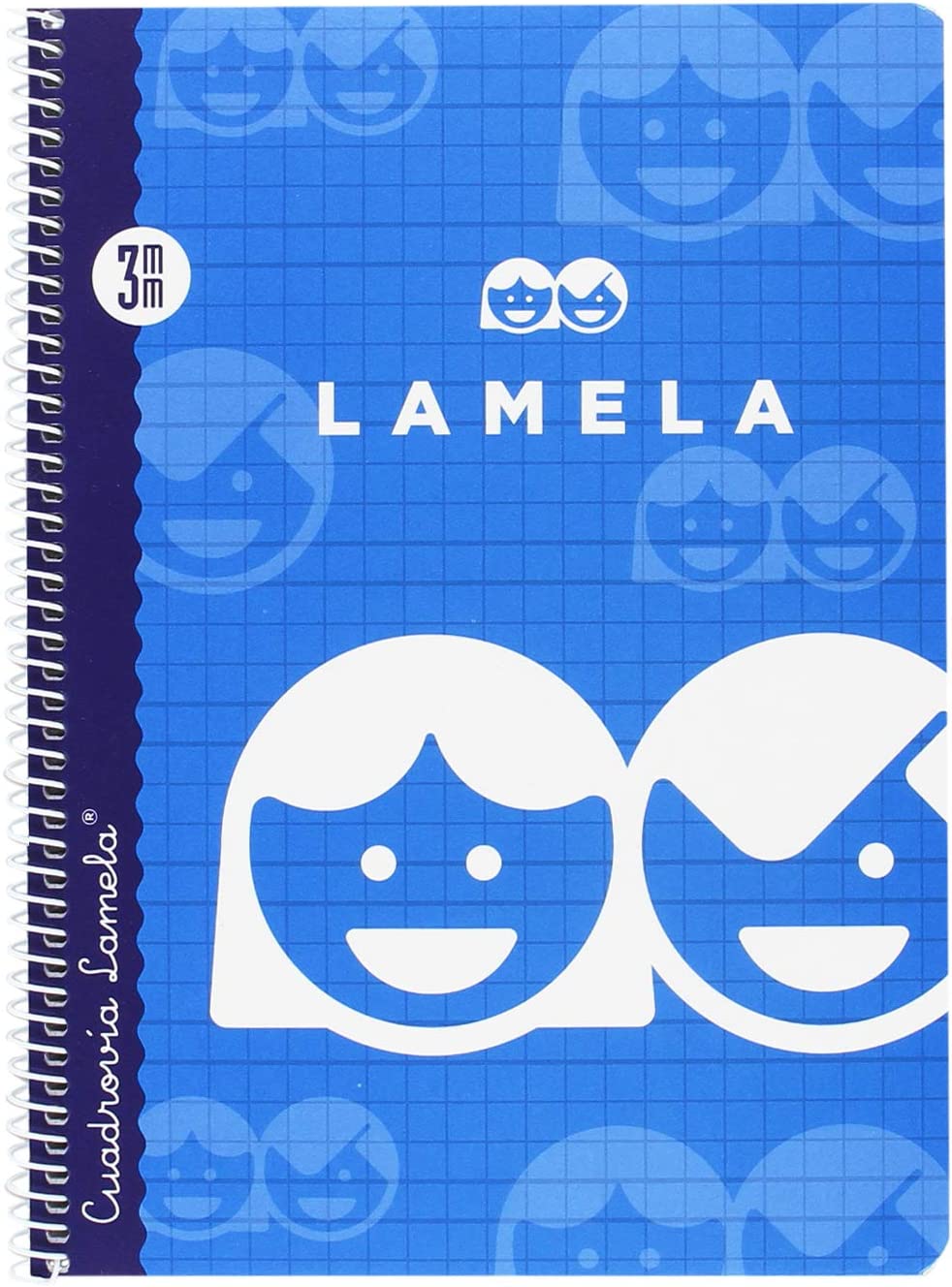 Cuaderno LAMELA T.Blanda 4 Cuadrovia 3mm 40h 07003